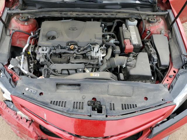 4T1B11HK0KU222269 - 2019 TOYOTA CAMRY L 红色 照片 11
