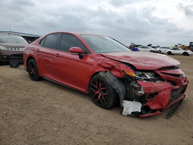 4T1B11HK0KU222269 - 2019 TOYOTA CAMRY L 红色 照片 4