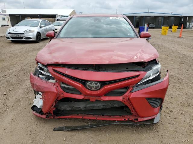4T1B11HK0KU222269 - 2019 TOYOTA CAMRY L 红色 照片 5