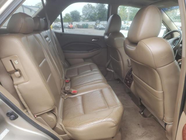 2HNYD18216H527952 - 2006 ACURA MDX BEIGE photo 10