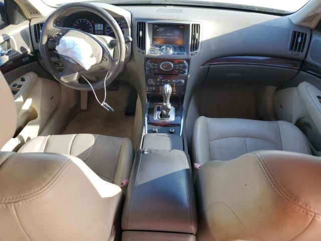 JN1CV6AP9DM717480 - 2013 INFINITI G37 BASE WHITE photo 8