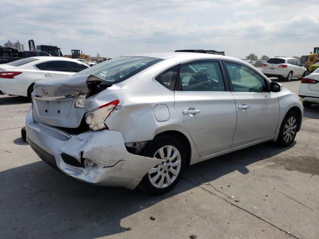 3N1AB7AP5KY381746 - 2019 NISSAN SENTRA S SILVER photo 3