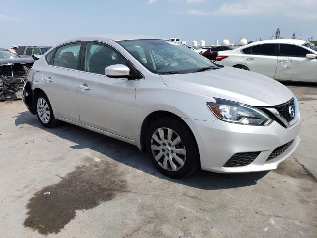 3N1AB7AP5KY381746 - 2019 NISSAN SENTRA S SILVER photo 4