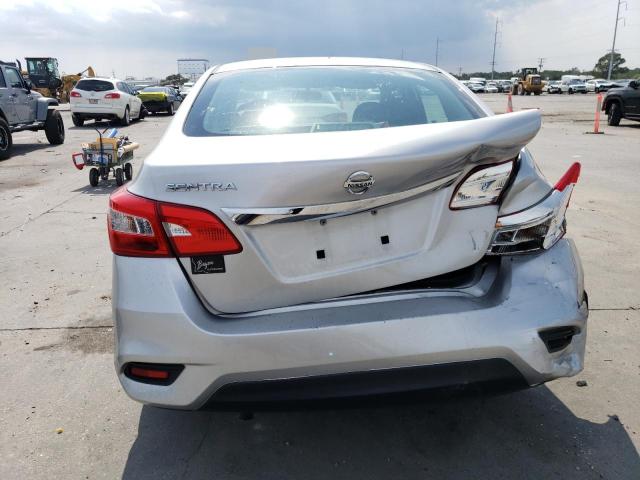 3N1AB7AP5KY381746 - 2019 NISSAN SENTRA S SILVER photo 6