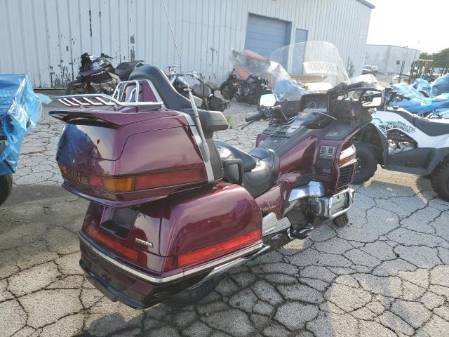 1HFSC220XKA109500 - 1989 HONDA GL1500 BURGUNDY photo 4