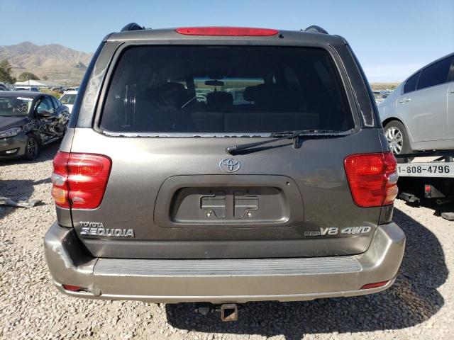 5TDBT44A64S230008 - 2004 TOYOTA SEQUOIA SR5 CHARCOAL photo 6