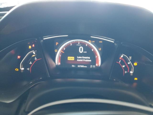 SHHFK7H97MU405116 - 2021 HONDA CIVIC SPORT TOURING WHITE photo 9