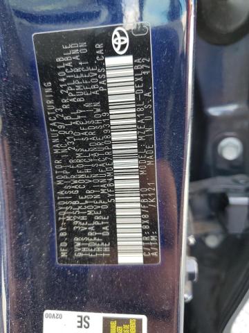 5YFB4MDE7RP089319 - 2024 TOYOTA COROLLA LE ლურჯი ფოტო 13