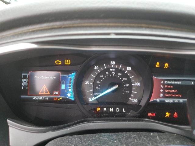 3FA6P0RU1KR123794 - 2019 FORD FUSION TITANIUM 红色 照片 9