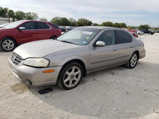 JN1CA31D01T613512 - 2001 NISSAN MAXIMA GXE SILVER photo 1