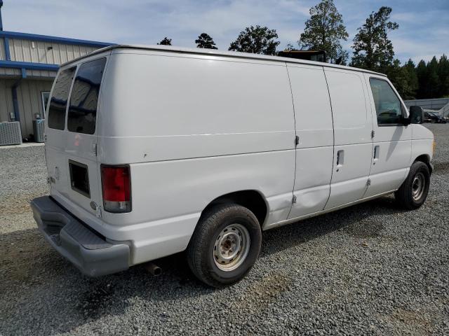 1FTRE14261HA66288 - 2001 FORD ECONOLINE E150 VAN WHITE photo 3