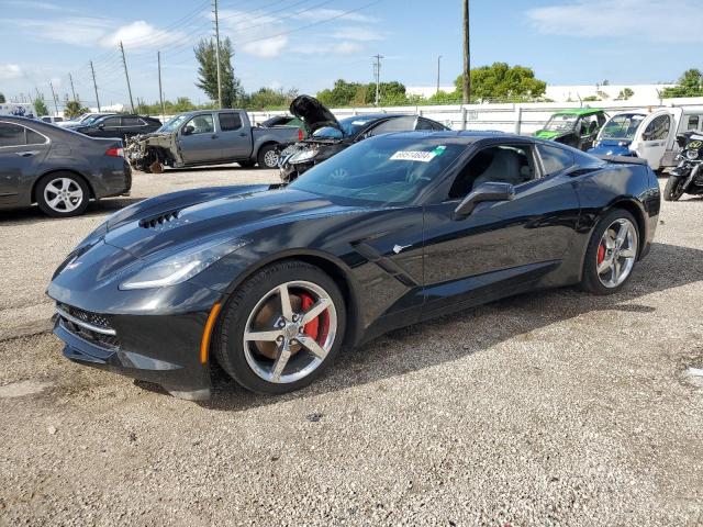 1G1YF2D79E5109175 - 2014 CHEVROLET CORVETTE STINGRAY 3LT BLACK photo 1