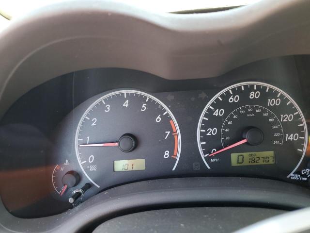 1NXBU4EE0AZ202609 - 2010 TOYOTA COROLLA BASE Կապույտ լուսանկար 9