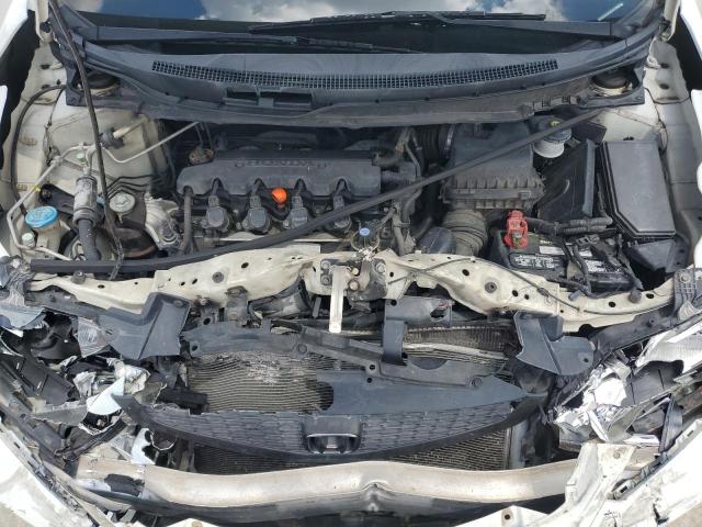 2HGFG3B87DH515977 - 2013 HONDA CIVIC EX WHITE photo 11