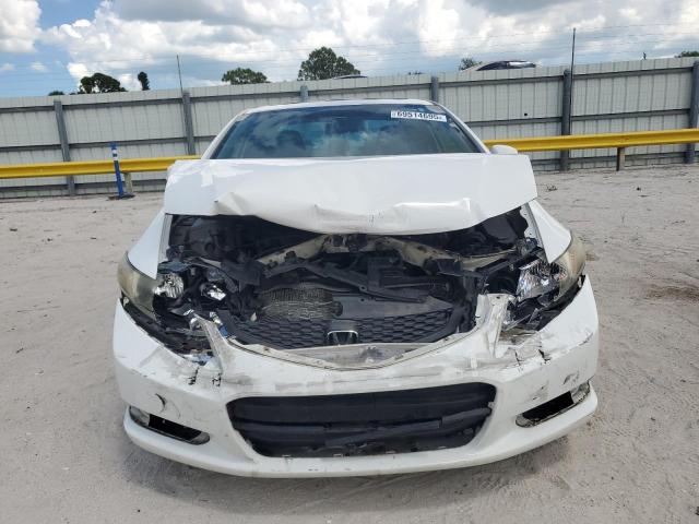 2HGFG3B87DH515977 - 2013 HONDA CIVIC EX WHITE photo 5