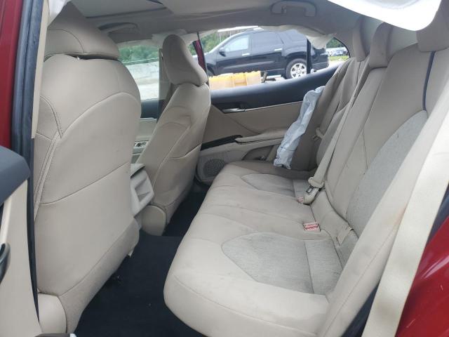 4T1H31AK2MU020129 - 2021 TOYOTA CAMRY LE RED photo 10