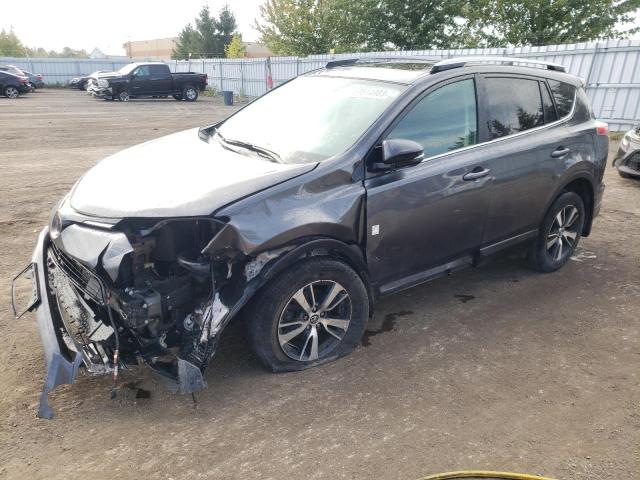 2T3WFREV3JW475317 - 2018 TOYOTA RAV4 ADVENTURE GRAY photo 1