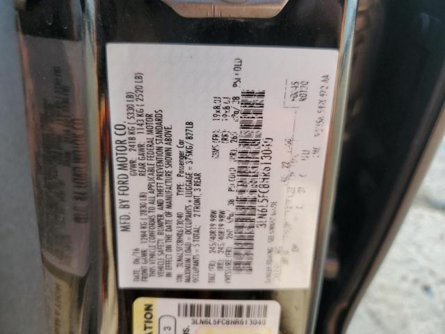 3LN6L5FC8HR613040 - 2017 LINCOLN MKZ RESERVE 黑色 照片 13