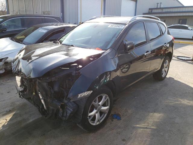 JN8AS5MV9AW606787 - 2010 NISSAN ROGUE S BLACK photo 2