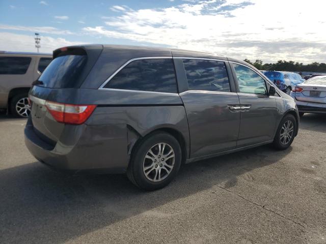 5FNRL5H4XCB080478 - 2012 HONDA ODYSSEY EX Сұр фото 3