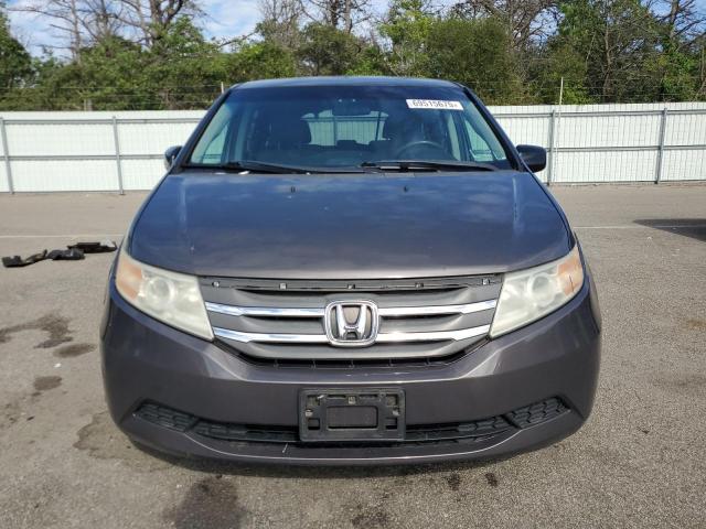 5FNRL5H4XCB080478 - 2012 HONDA ODYSSEY EX Сұр фото 5