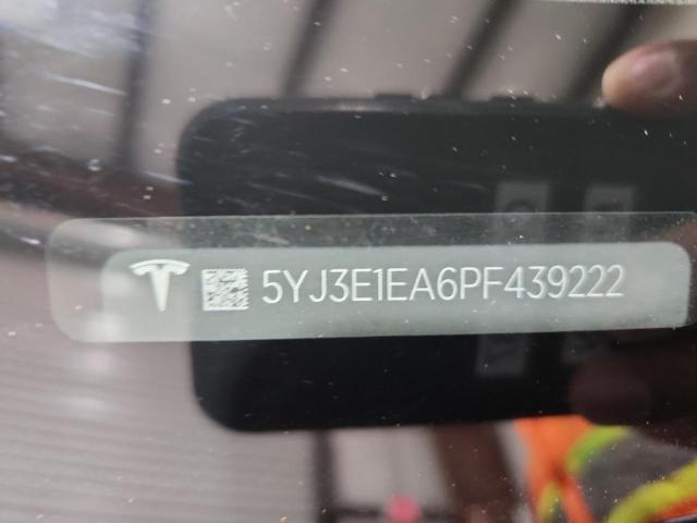 5YJ3E1EA6PF439222 - 2023 TESLA MODEL 3 Գրաֆիտ լուսանկար 12