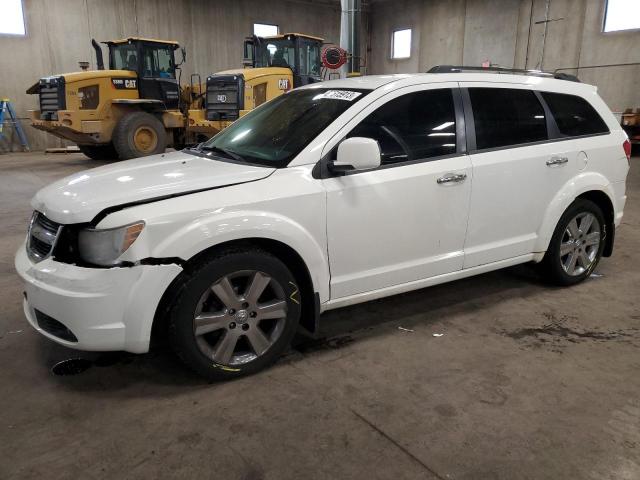 3D4GH67V49T589598 - 2009 DODGE JOURNEY R/T WHITE photo 1