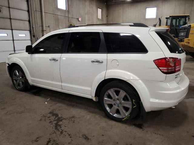 3D4GH67V49T589598 - 2009 DODGE JOURNEY R/T WHITE photo 2