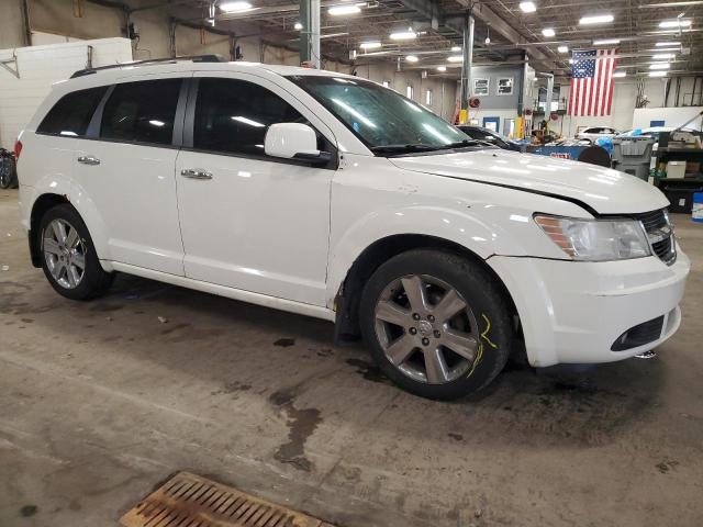 3D4GH67V49T589598 - 2009 DODGE JOURNEY R/T WHITE photo 4