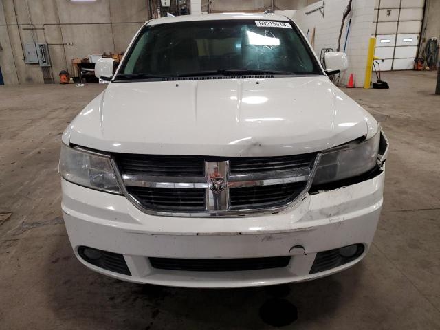 3D4GH67V49T589598 - 2009 DODGE JOURNEY R/T WHITE photo 5