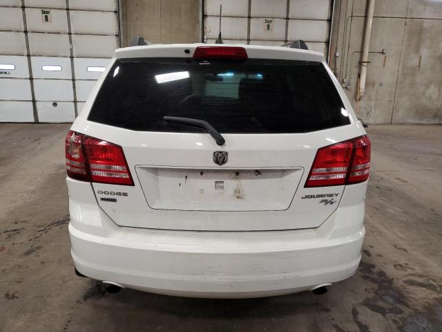 3D4GH67V49T589598 - 2009 DODGE JOURNEY R/T WHITE photo 6