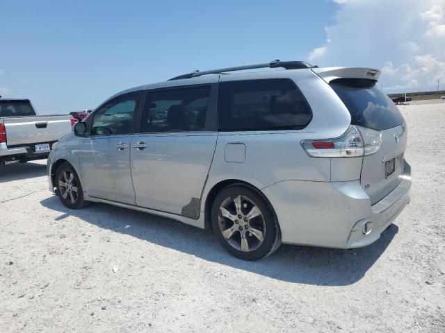 5TDXK3DC2CS179044 - 2012 TOYOTA SIENNA SPORT SILVER photo 2