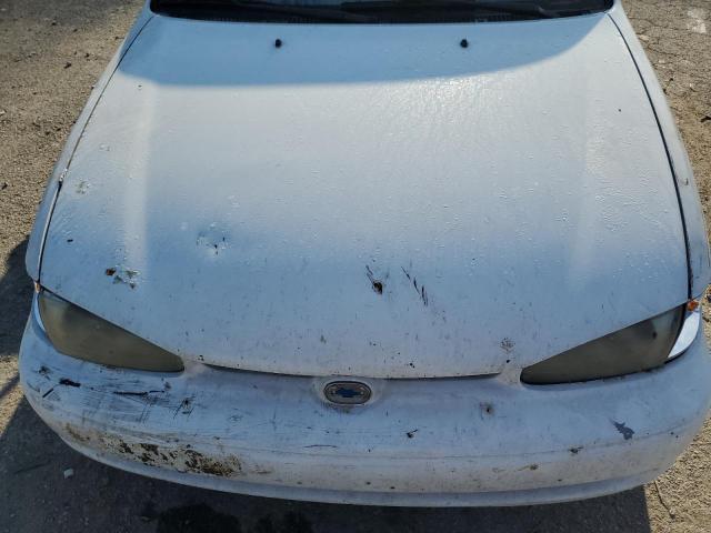 1Y1SK5289WZ418639 - 1998 CHEVROLET GEO PRIZM BASE WHITE photo 11