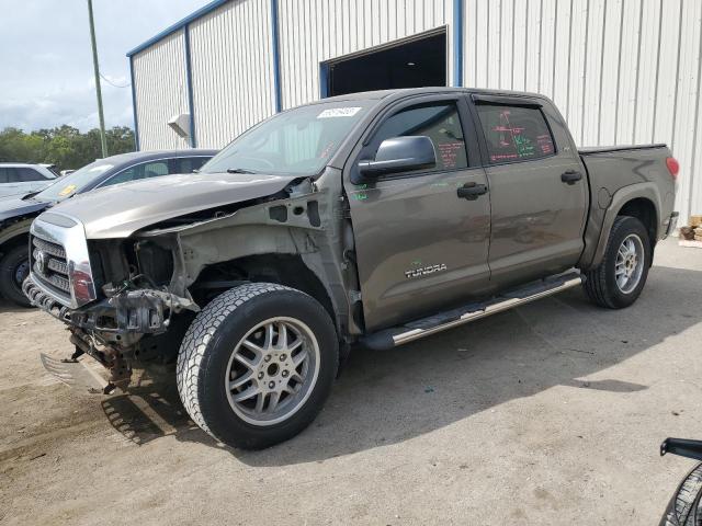 5TBEV54108S474507 - 2008 TOYOTA TUNDRA CREWMAX GOLD photo 1