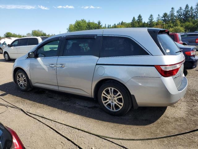 5FNRL5H65CB503193 - 2012 HONDA ODYSSEY EXL SILVER photo 2