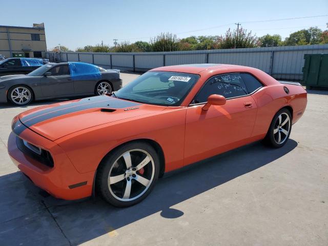 2B3LJ74W89H569576 - 2009 DODGE CHALLENGER SRT-8 ORANGE photo 1