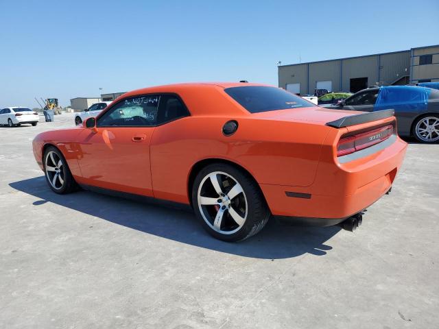 2B3LJ74W89H569576 - 2009 DODGE CHALLENGER SRT-8 ORANGE photo 2