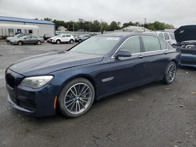 WBAYF8C52DD140179 - 2013 BMW 750 LXI BLUE photo 1