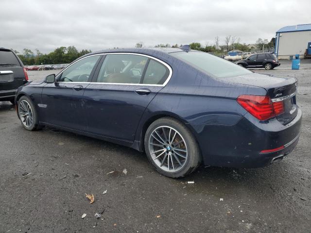 WBAYF8C52DD140179 - 2013 BMW 750 LXI BLUE photo 2