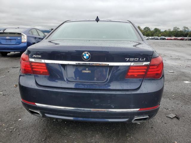 WBAYF8C52DD140179 - 2013 BMW 750 LXI BLUE photo 6