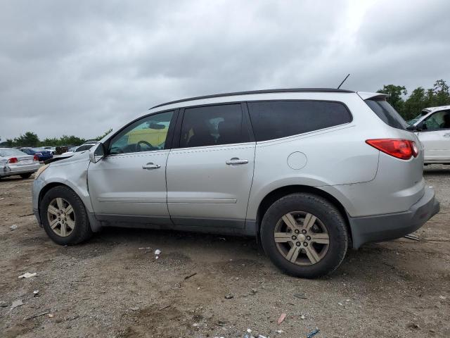 1GNKVGED2CJ198245 - 2012 CHEVROLET TRAVERSE LT SILVER photo 2
