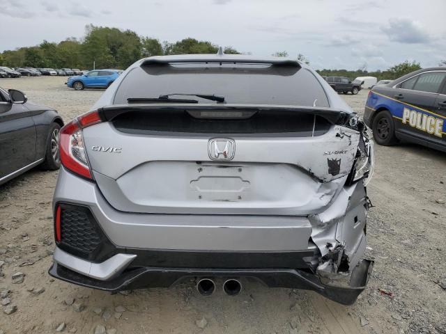 SHHFK7H49KU412456 - 2019 HONDA CIVIC SPORT SILVER photo 6