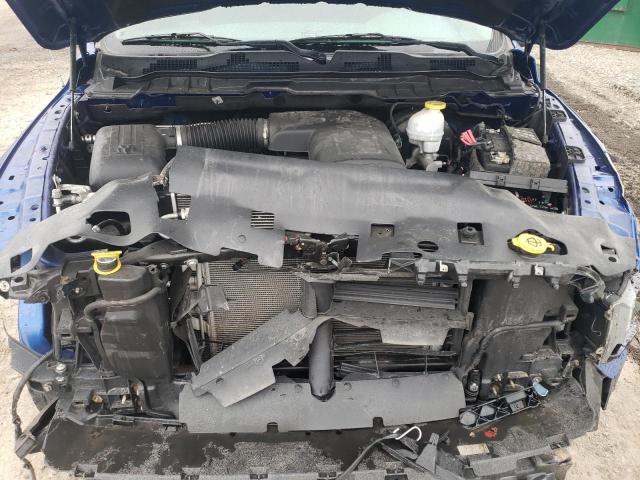 1C6RR7FG3KS504597 - 2019 RAM 1500 CLASS TRADESMAN 蓝色 照片 11