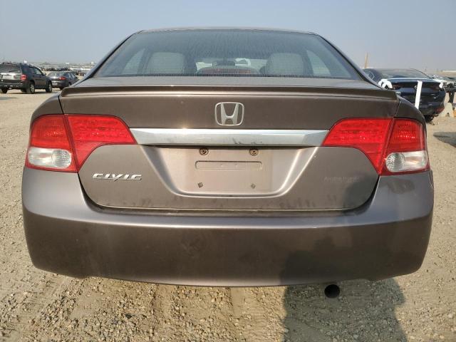 2HGFA1F09AH036109 - 2010 HONDA CIVIC EXL GRAY photo 6