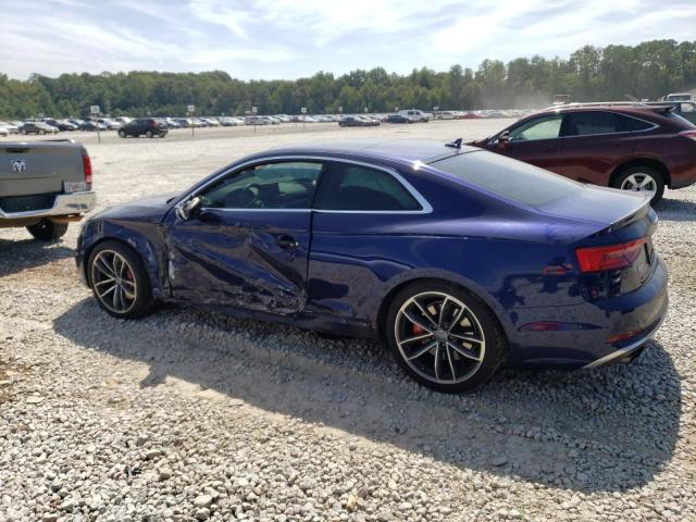 WAUR4AF51JA011442 - 2018 AUDI S5 PRESTIGE BLUE photo 2