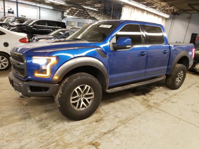 1FTFW1RG9HFB74737 - 2017 FORD F150 RAPTOR BLUE photo 1