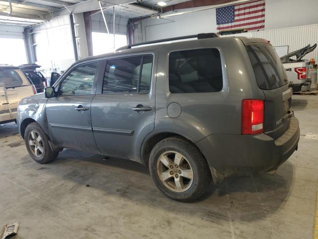 5FNYF48619B035694 - 2009 HONDA PILOT EXL GRAY photo 2
