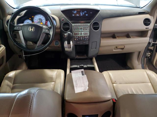 5FNYF48619B035694 - 2009 HONDA PILOT EXL GRAY photo 8