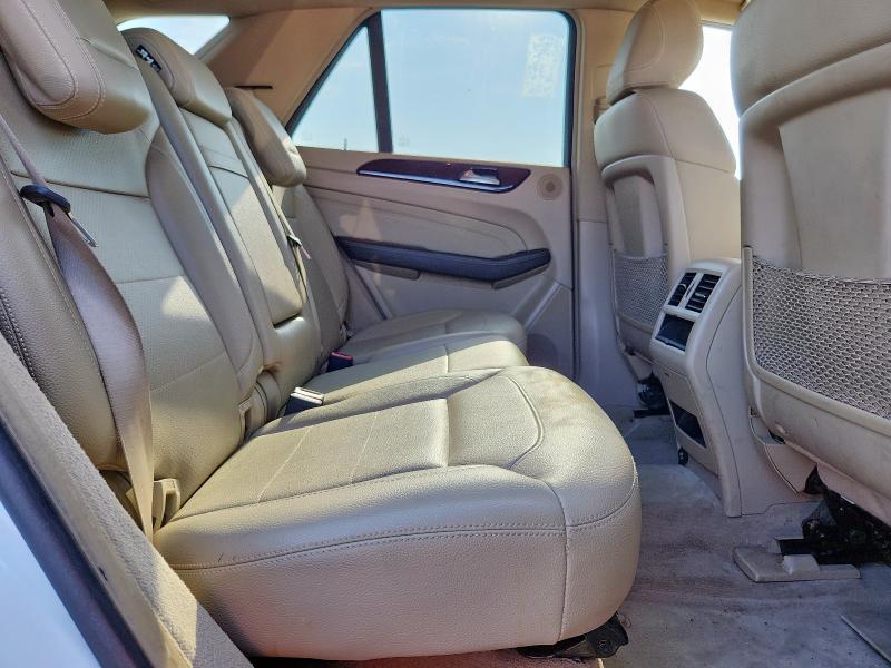 4JGDA5HB7FA515349 - 2015 MERCEDES-BENZ ML 350 4MATIC WHITE photo 11