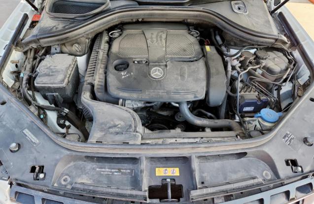 4JGDA5HB7FA515349 - 2015 MERCEDES-BENZ ML 350 4MATIC WHITE photo 12